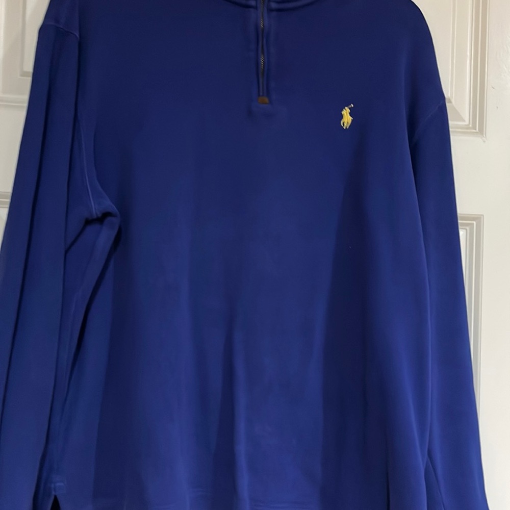 Zip up sweater by Polo Ralph Lauren sz L